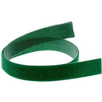 InLine® Cable Ties with Velcro Closure Band, 10 Meter, 16mm, green (599434C)