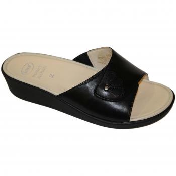 Dr Scholl Marietta Ciabatte in Pelle Donna 38 Nero
