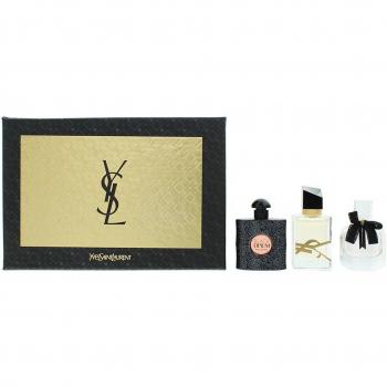 Yves Saint Laurent 3 Piece Gift Set: Black Opium Eau De Parfum 7.5ml - Libre Eau De Parfum 7.5ml - Mon Paris Eau De Parfum 7.5ml