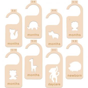 8Pcs Infant Wardrobe Organizers