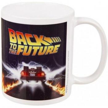 Tazza Nera Ritorno al Futuro Delorean