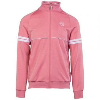 Sergio Tacchini Orion Track Top Herren Trainingsjacke S – Rosa (Wild Rose / Weiß)