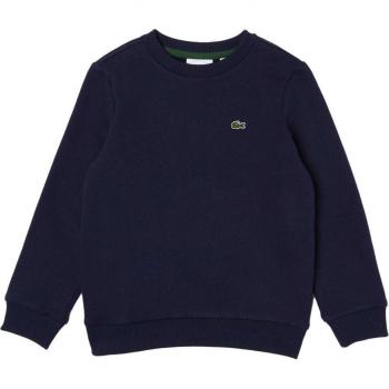Sudadera Juvenil Lacoste SJ5284-00 – Capucha, Color Azul Marino