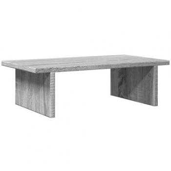 VidaXL Monitor Stand Grey Sonoma 50x27x15 cm Engineered Wood