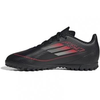 Zapatos deportivos Adidas F50 Club Kids TF (IE3731) en negro y rojo brillante