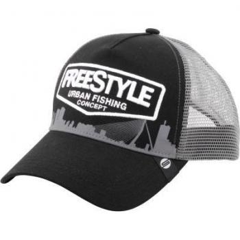 Spro Freestyle Trucker Cap Schwarz Front