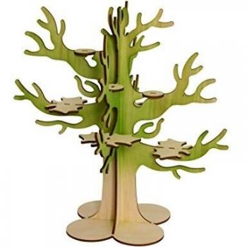Drechslerei Kuhnert Mini Eulen Baum 37399