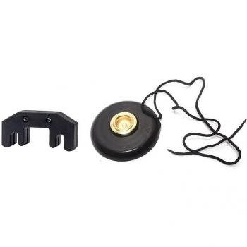 Heavy Rubber-Coated Metal Practice Mute for Cello & Viola