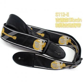 Embroidered Guitar Strap for Electric Guitar