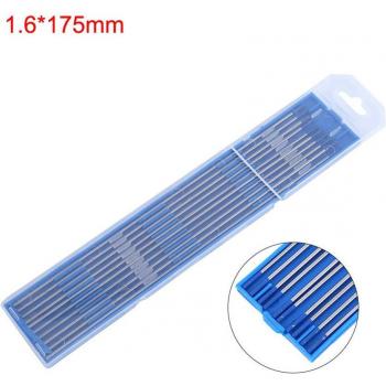 Lanthanated Tungsten Welding Electrodes 10-Pack Blue Tip 1.0/1.6/2.4mm
