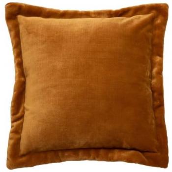 Coussin flanelle Cuddly beige lin 45x45cm
