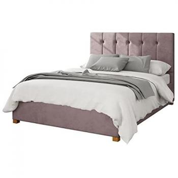 Hepburn Velvet Ottoman Bed Frame, Luxury Edition