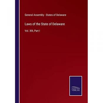Laws of the State of Delaware
