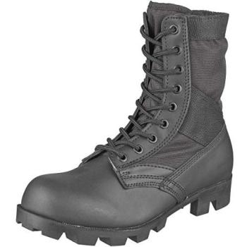 Mil-tec Herren Boots Panama Schwarz Größe 44