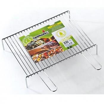 Ompagrill grille pieds réglables pour cheminée