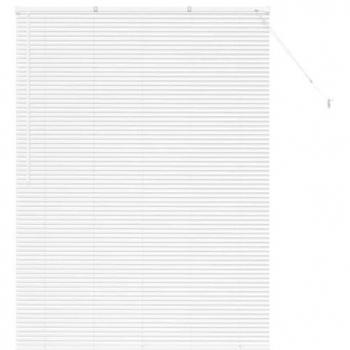 Veneciana Manual VidaXL en Blanco con Estructura de Aluminio 175x125 cm
