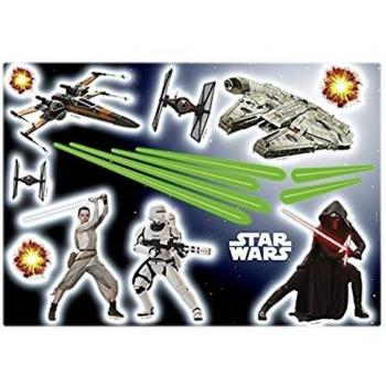 Komar Wandtattoo »Star Wars«, (17 St.), 50x70 cm (Breite x Höhe), selbstklebendes Wandtattoo