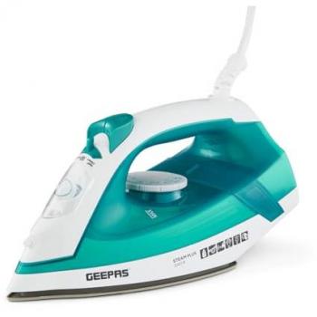 BlueWave 2000W Dry‑Steam Iron with Ceramic Soleplate – 220 ml