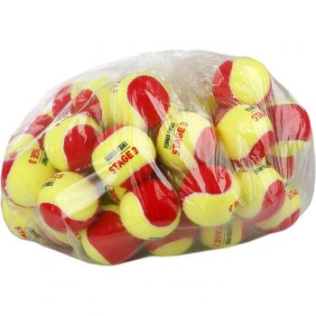 Cubo y Bolsa de 60 Pelotas Tennis-Point Stage 3