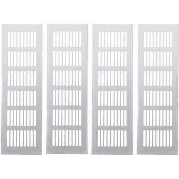 4-Pack 250Mm Wide Air Vent Grille for Air Conditioner and Closet