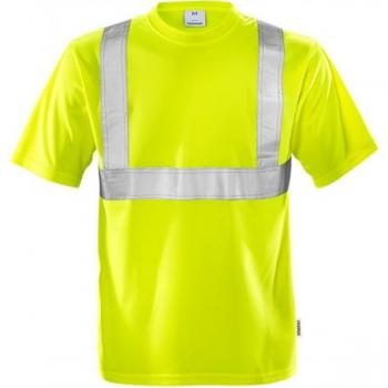 Fristads High Vis T-Shirt Kl. 2 7411 TP Größe XS Warnschutz-Rot