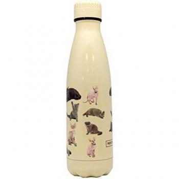 BOTELLA NERTHUS GATOS AMARILLA 500ML