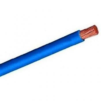 Rollo de cable unipolar 4 milímetros azul (100 metros) H07V-K 750V