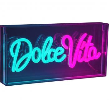 Appli LED Dolce Vita Transparente 30x15 cm – USB RGB