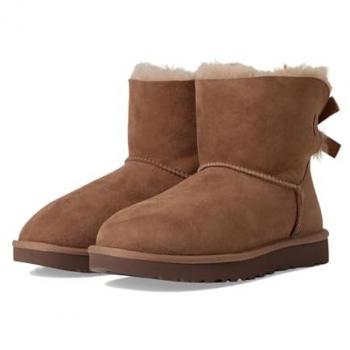 UGG Mini Bailey Bow II Marrone Donna Stivali 40