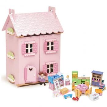 Le Toy Van Droomhuis met Poppenhuis Meubels