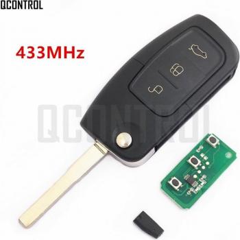 QCONTROL DIY Remote Flip Key for Ford Fusion Focus Mondeo Fiesta Galaxy