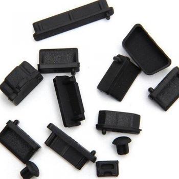Silikon Staubstopper Set für Laptop-Ports - 13 Stück