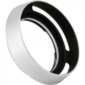 Haoge LH-ZV12 Round Metal Lens Hood for Carl Zeiss Biogon T* 2.8/28mm and Sonnar 1.5/50mm Silver