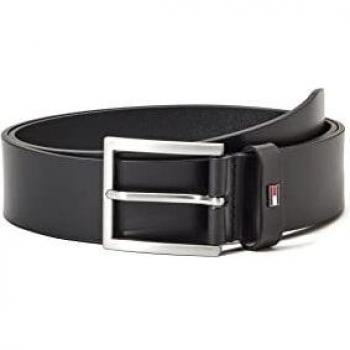 Tommy Hilfiger Herrengürtel Hampton 4.0 AM0AM08361 Schwarz 80
