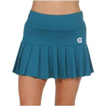 Falda Nicole Petrol con short interior A40grados