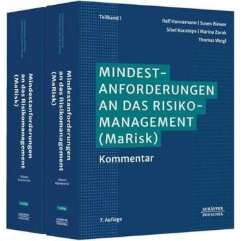 Mindestanforderungen an das Risikomanagement (MaRisk), Fachbücher von Ralf Hannemann, Sibel Kocatepe, Susen Biewer, Marina Zaruk, Thomas Weigl