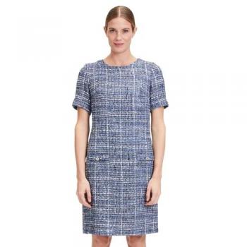 Cartoon Casual-Kleid Gr. 38, dunkelblau