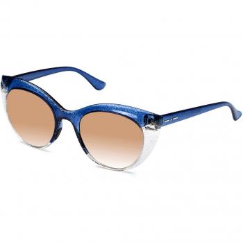 Italia Independent II 0927 022.GLT Women's Sunglasses Blue Size 51