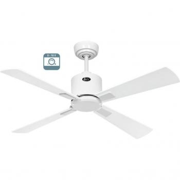 Ventilateur CasaFan ECO NEO III 103 – Corps blanc – Sans lumière – 6 vitesses – Bois et métal