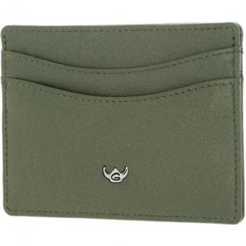 Valencia Wallet Golden Head Verde Scuro