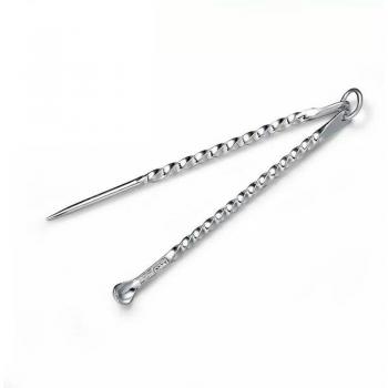 Mini Silver Toothpick and Ear-Picking Tool