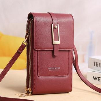 Touchscreen Compatible Women's Shoulder Handbag
