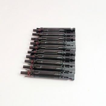 Solarsteckverbinder mit Sicherung, 10er Set, 10A/15A/20A/30A, 1000 VDC Männlich zu Weiblich