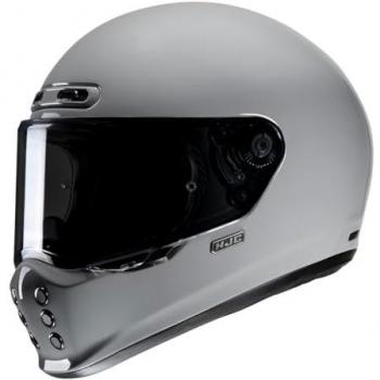 HJC V10 Solid Helm Grau XS 54 55