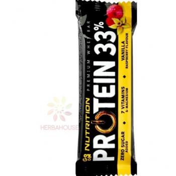Baton SANTE GO ON Protein 33% 50g - wanilia i malina