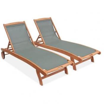 Set di Lettini in Legno Sweeek con Rotelle