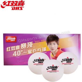 DHS D40+ 1-Star Plastic Ping Pong Balls - 100 Count