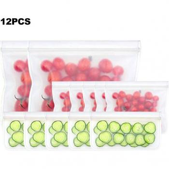 12PCS Sealable Food Preservation Bags