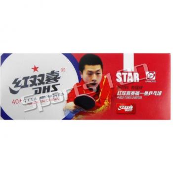DHS 1-Star White Table Tennis Balls 10-Pack