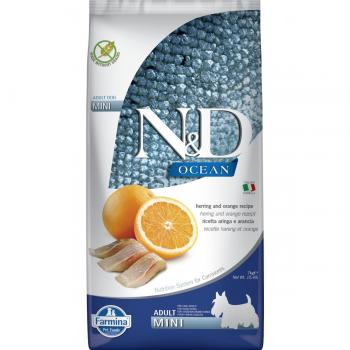 Farmina N&D Ocean Herring & Orange Mini Adult 7 kg